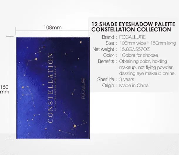 Zodiac-Inspired Eyeshadow Palette